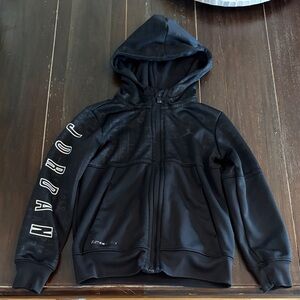 Jordan Kids Black Hoodie Size 4T